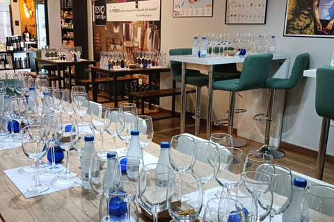 Wine, EVOO, and Tapas Tasting with Ana Morales, Toledo Historic Center Wine, EVOO, and Tapas Tasting with Ana Morales in Toledo's Historic Center