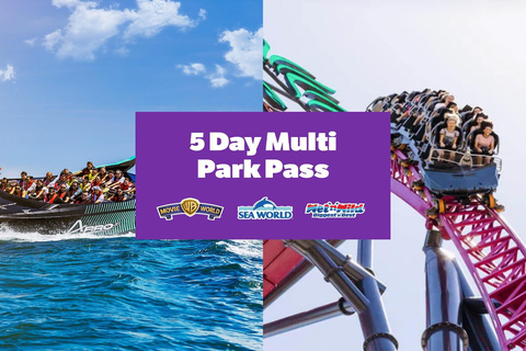 Gold Coast: Jetboat Ride & 5-Day Theme Park Pass