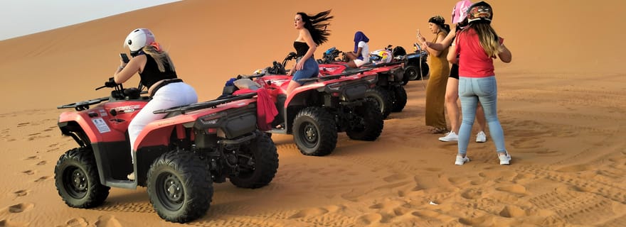Marrakech : excursion de 4 jours dans le désert du Sahara avec chameau et quad