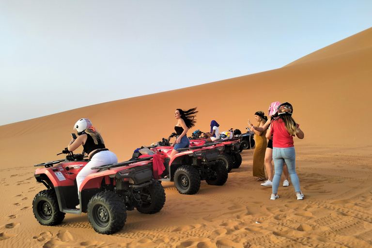 From Marrakech 4 days Sahara Merzouga with Camel & Quad bike From Marrakech 4 days desert merzouga with camel & Quad bike