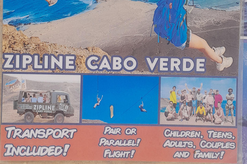 Passeio pela ilha em 4 * 4 ou mini-autocarros.