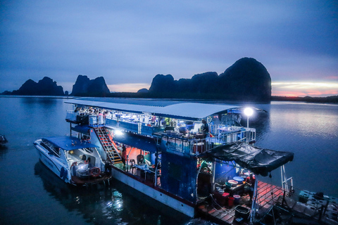 Phuket : Le plancton bioluminescent de la baie de Phang Nga et les canoës de merTransfert aller-retour à l'hôtel inclus