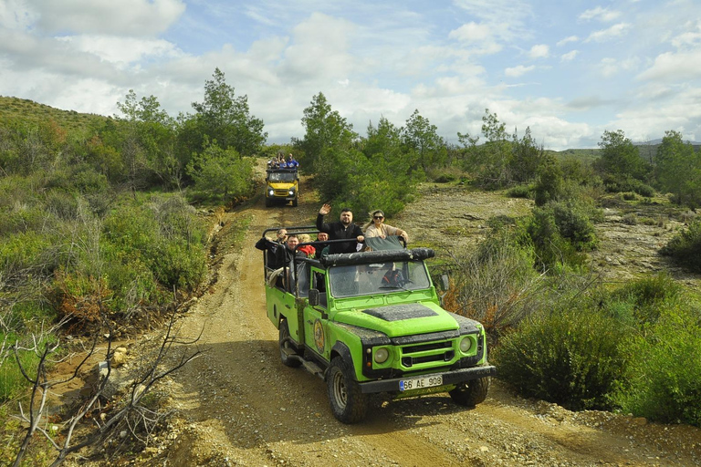 Side: Jeep Safari, Green Canyon, and Mud Bath Tour