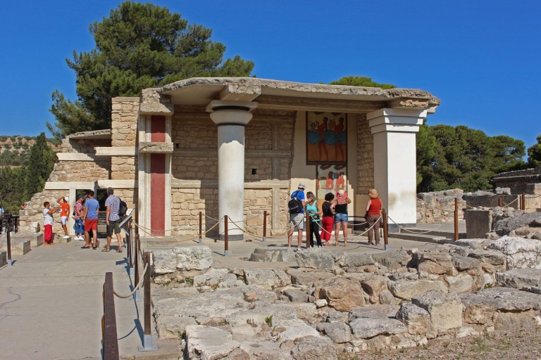 Kreta: Heraklion, Knossos & Minoische KulturshowAbholung in Georgioupolis