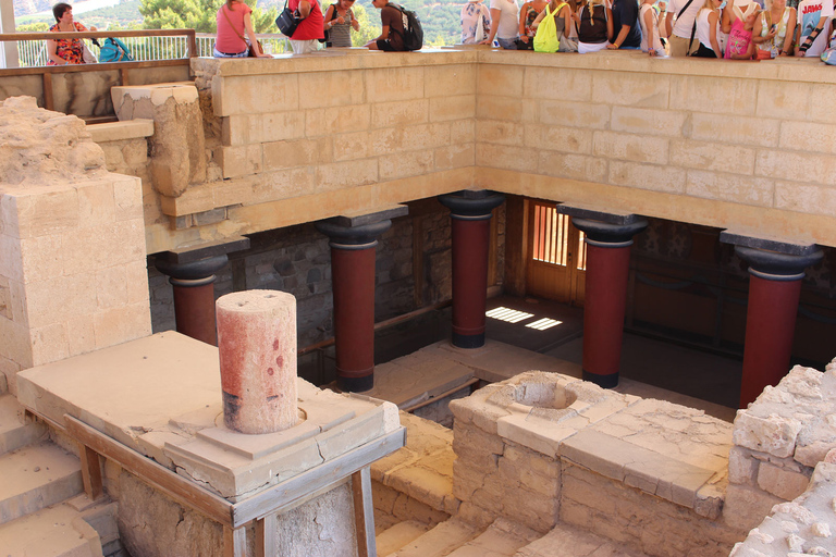 Héraklion, Knossos et civilisation minoennePrise en charge à Georgioupolis