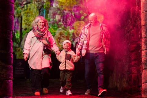 Edimburgo: biglietto d&#039;ingresso per l&#039;evento Castle of LightEdimburgo: Castello di luce, fuoco e ghiaccio