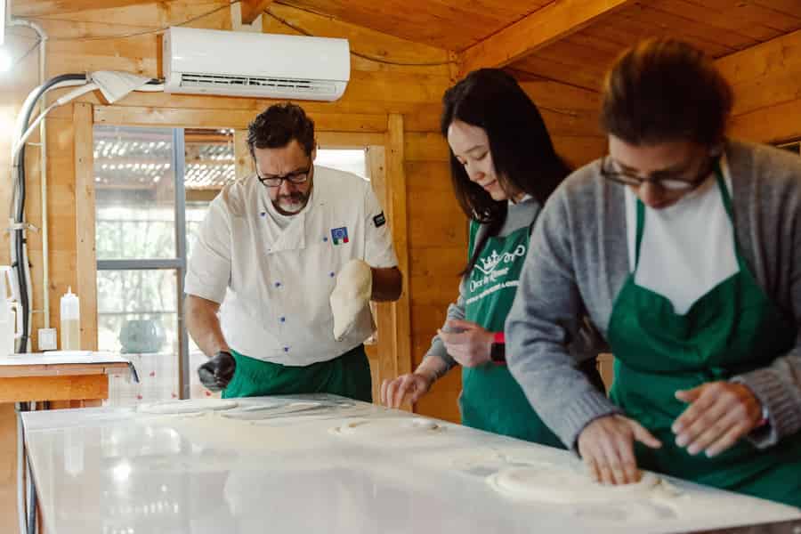 Rom: Kombinierter Pizza- und Pasta-Kochkurs mit Wein