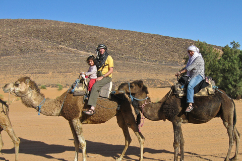 Agadir: Paseo en camello por el río Flamingo