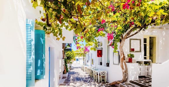 Paros & Antiparos Tour: Ferry ride, Villages & Beaches