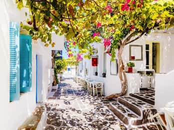 Paros & Antiparos Tour:Ferry ride, Villages & Beaches