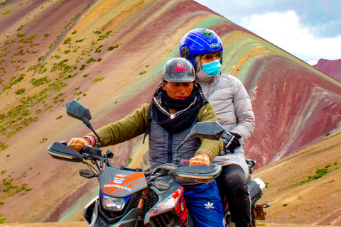 Rainbow Mountain Easy Tour – No Hiking or Driving Needed Rainbow Mountain: Easy tour with not hiking Needed option