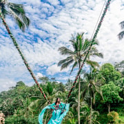 Ubud: Alas Harum Day-Pass, Swing, Sky Bike & Flying Fox