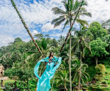 Ubud: Alas Harum Day-Pass, Swing, Sky Bike & Flying Fox