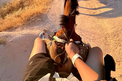 Cappadocia: Guided Horse Riding Tour in Love/Rose Valley Sunset Horse Riding Tour