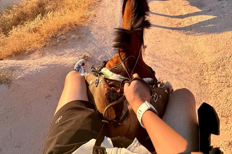 Cappadocia: Guided Horse Riding Tour in Love/Rose Valley Sunset Horse Riding Tour