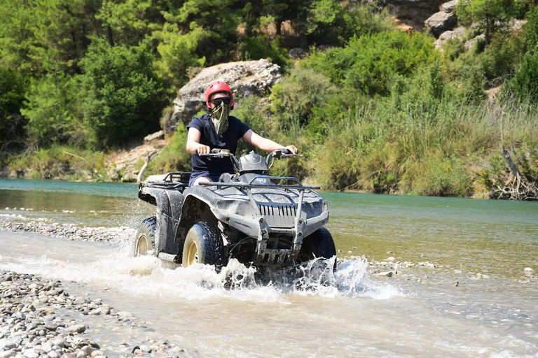 Side: Jeep Safari, Quad Ride, & Green Lake Boat Tour