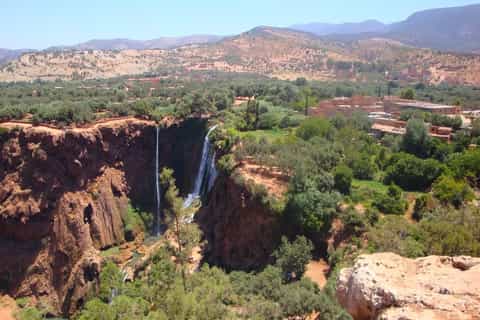 Marrakech: Cascate di Ouzoud e tour in barca (facoltativo)
