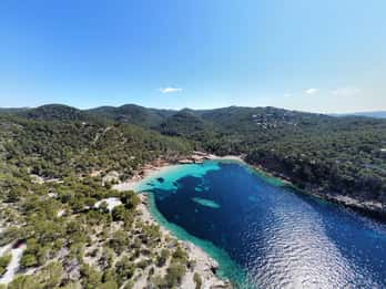 Ibiza Jet Ski Tour to Cala Salada from San Antonio