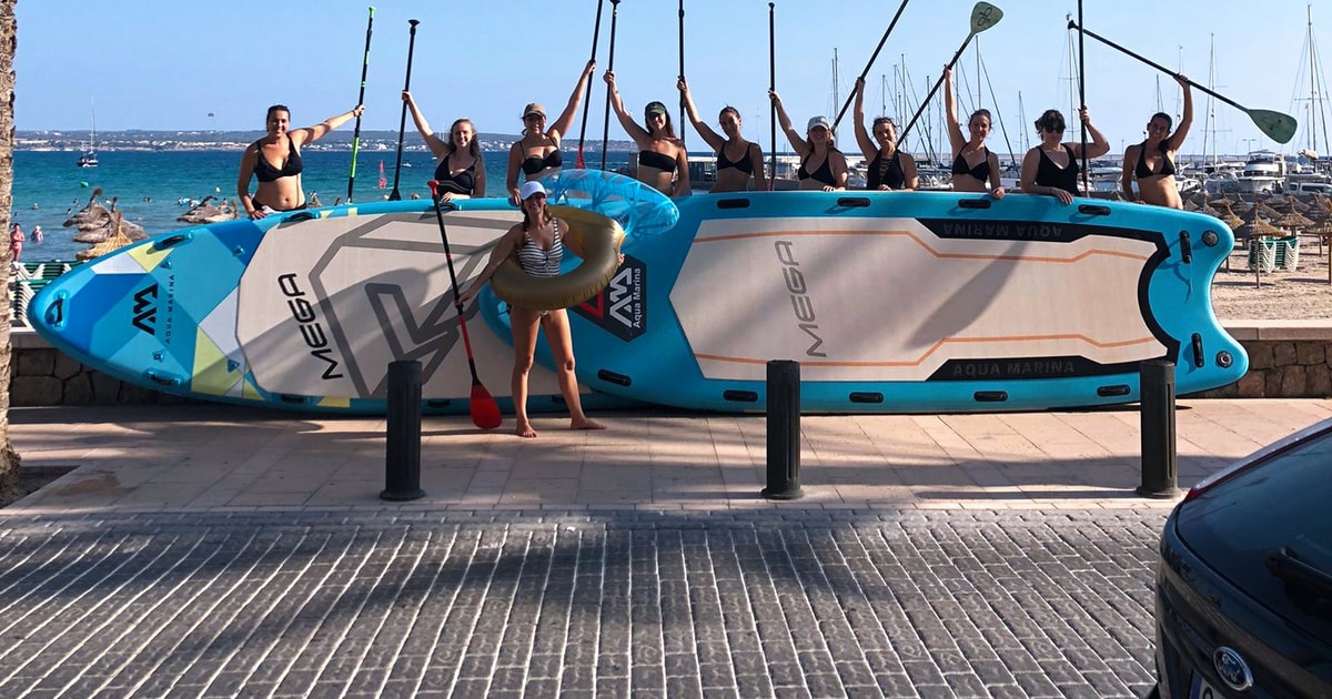 Rent a Giant Stand Up Paddle XXL for groups GetYourGuide