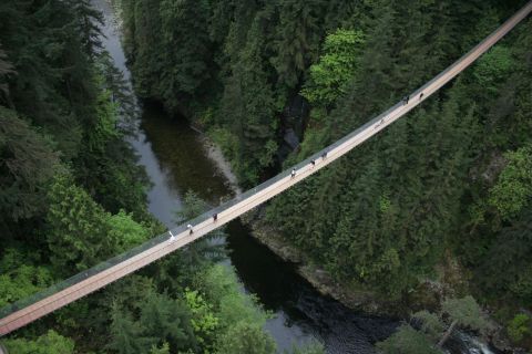 Vancouver et pont suspendu de Capilano : visite demi-journée