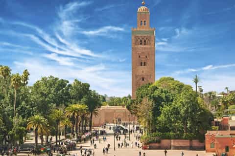 marrakech palaces and monuments halfday tour