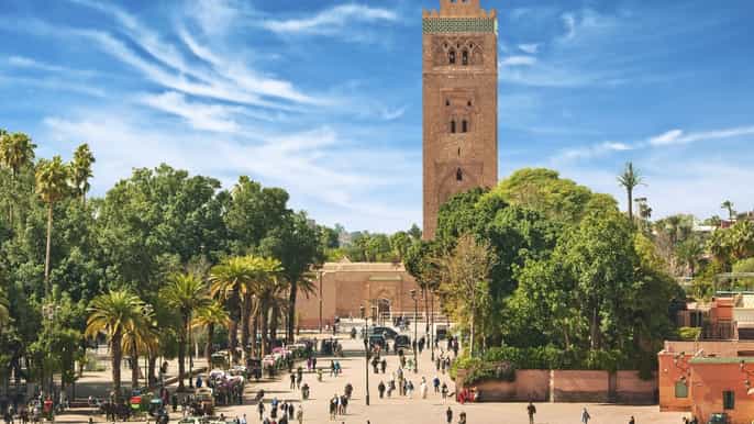 marrakech palaces and monuments halfday tour