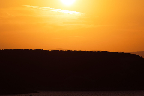 Santorini: Sunset Cruise with Volcano and Hot Springs Stops