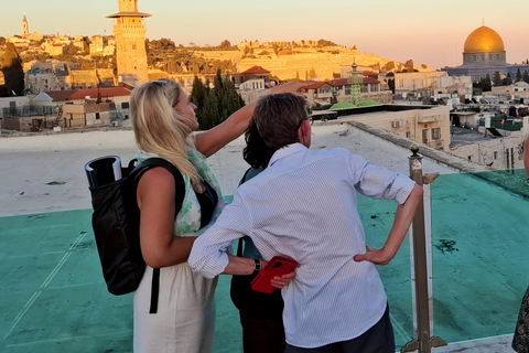 Jerusalem After Dark: Old City Sunset Walking Tour & Wine