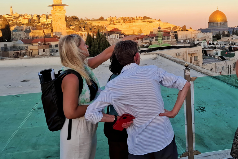 Jerusalem After Dark: Old City Sunset Walking Tour & Wine