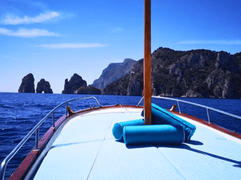 Capri: Private Island Boat Tour with Snorkeling and Swimming