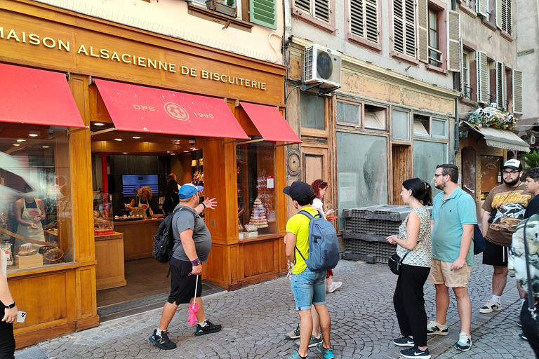 Degustation och rundvandring i Strasbourg