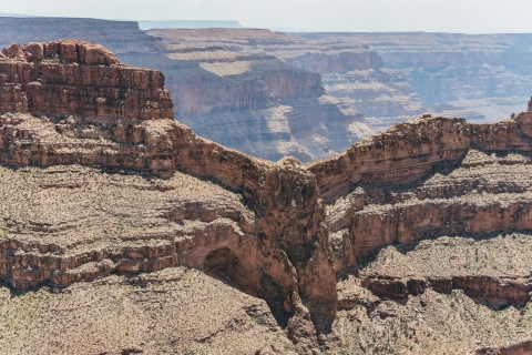 De Las Vegas: Grand Canyon West Rim avec Skywalk en optionVisite du Grand Canyon sans billet d'entrée au Skywalk