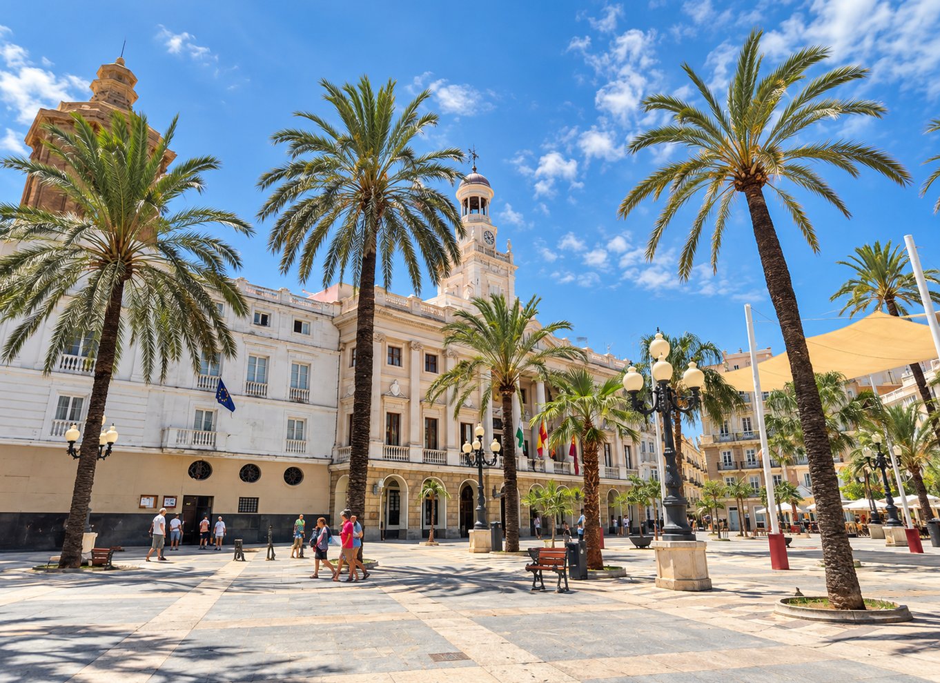 Tur i Cádiz på engelsk: Byvandring med lokal guide