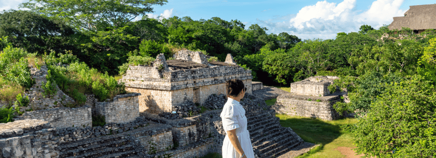 Depuis Riviera Maya : Ek Balam & Cenote Tour avec déjeuner et prise en charge