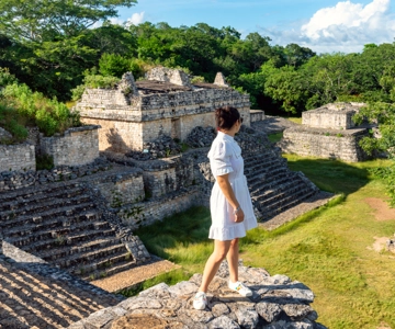 Van Riviera Maya: Ek Balam & Cenote Tour met Lunch & Afhalen