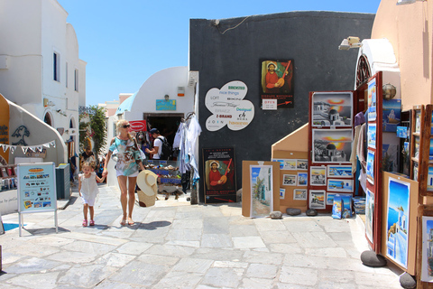 Från Heraklion: Santorini heldagstur med båt