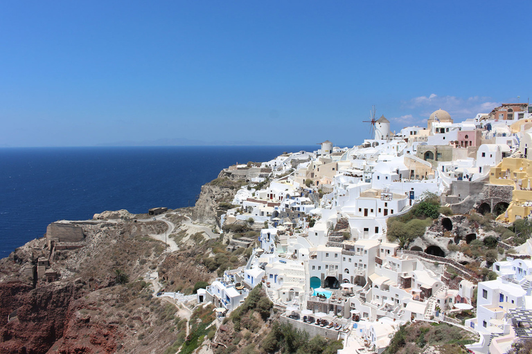 De Heraklion: Excursão de 1 dia de barco em Santorini