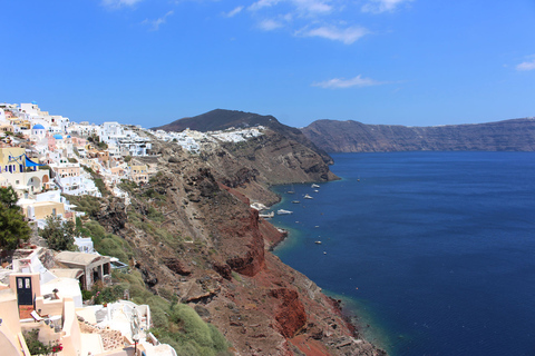 Da Heraklion: Tour di un giorno a Santorini in barca