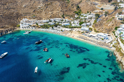 Mykonos: Sunset Cruise with Sailing Demo & Welcome Prosecco