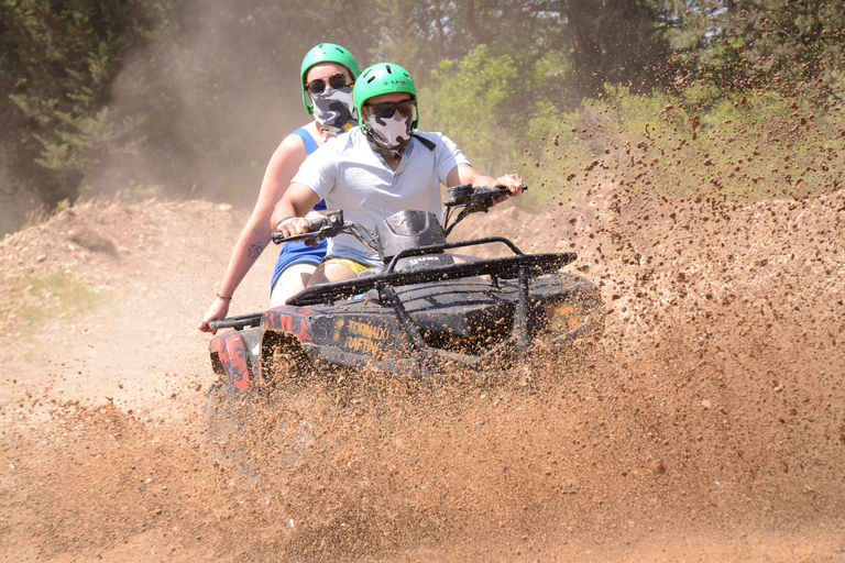 Antalya: Jeep Safari,Quad/Buggy,Zipline&CanyonVisit wLunch Jeep Safari, Quad/Buggy & Zipline – Canyon Visit (No Pickup)
