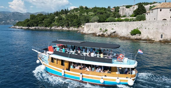Dubrovnik: Elaphiten-Inseltour mit Getränken und Lunch-Optionen
