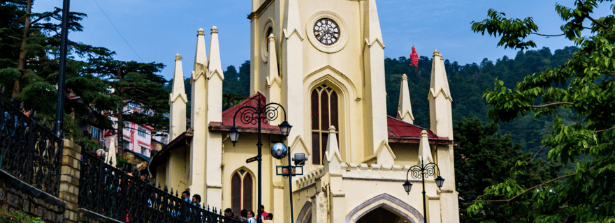 Shimla : Promenade en petit train et visite guidée de la ville
