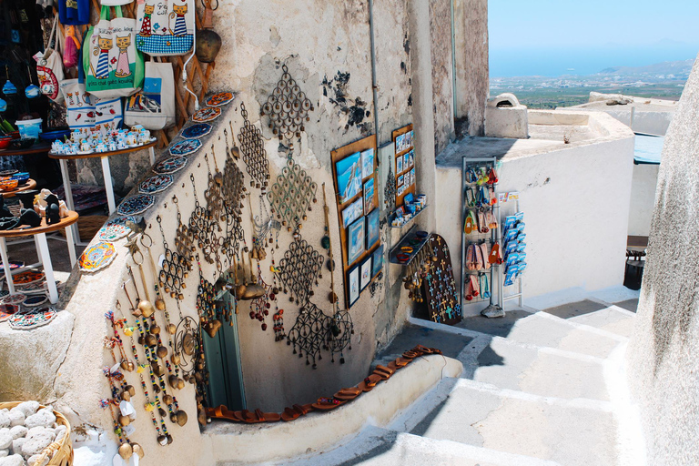 Cruise-Friendly Santorini Tour: Pyrgos, Oia & Fira Gems