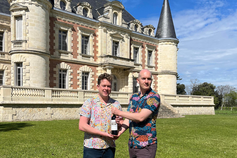 Margaux et Médoc visite privée d&#039;une jounée avec une voiture classique