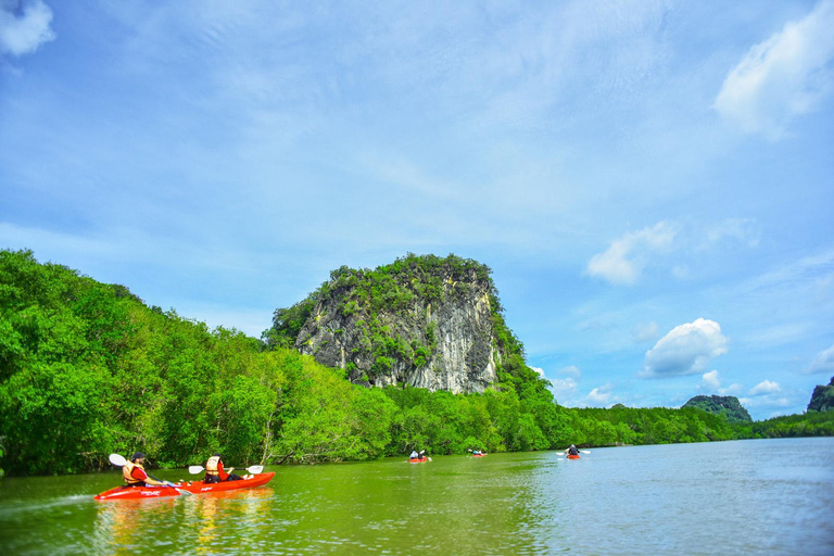 Krabi : excursion en kayak dans les mangroves cachées avec options supplémentairesVisite guidée d&#039;une demi-journée en kayak