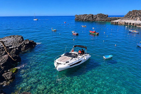 Private Madeira Coast Cruise with Swim, Snacks & Drinks
