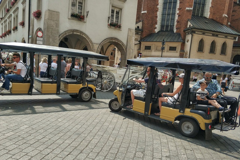 Kraków: Wycieczka wózkiem golfowym po Starym Mieście z wycieczką po Wawelu