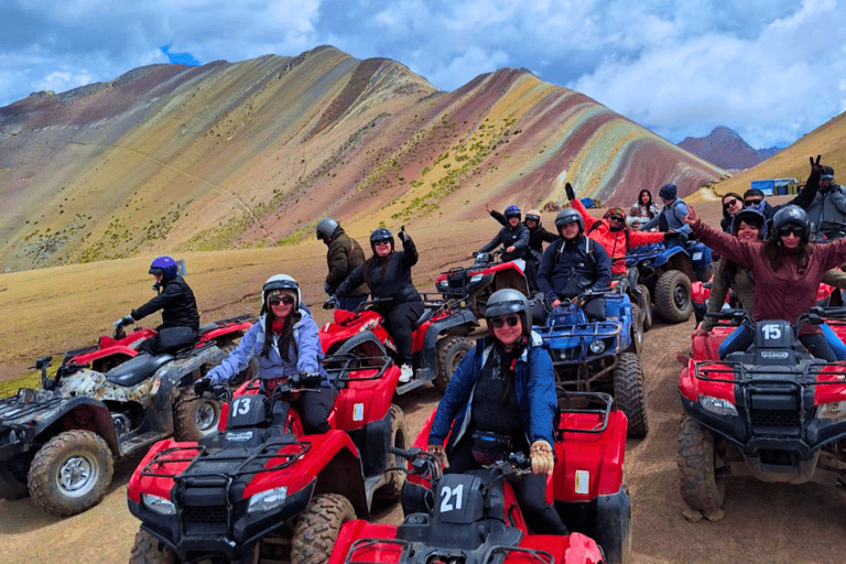 FROM CUSCO: Rainbow Mountain ATV Tour with Meals