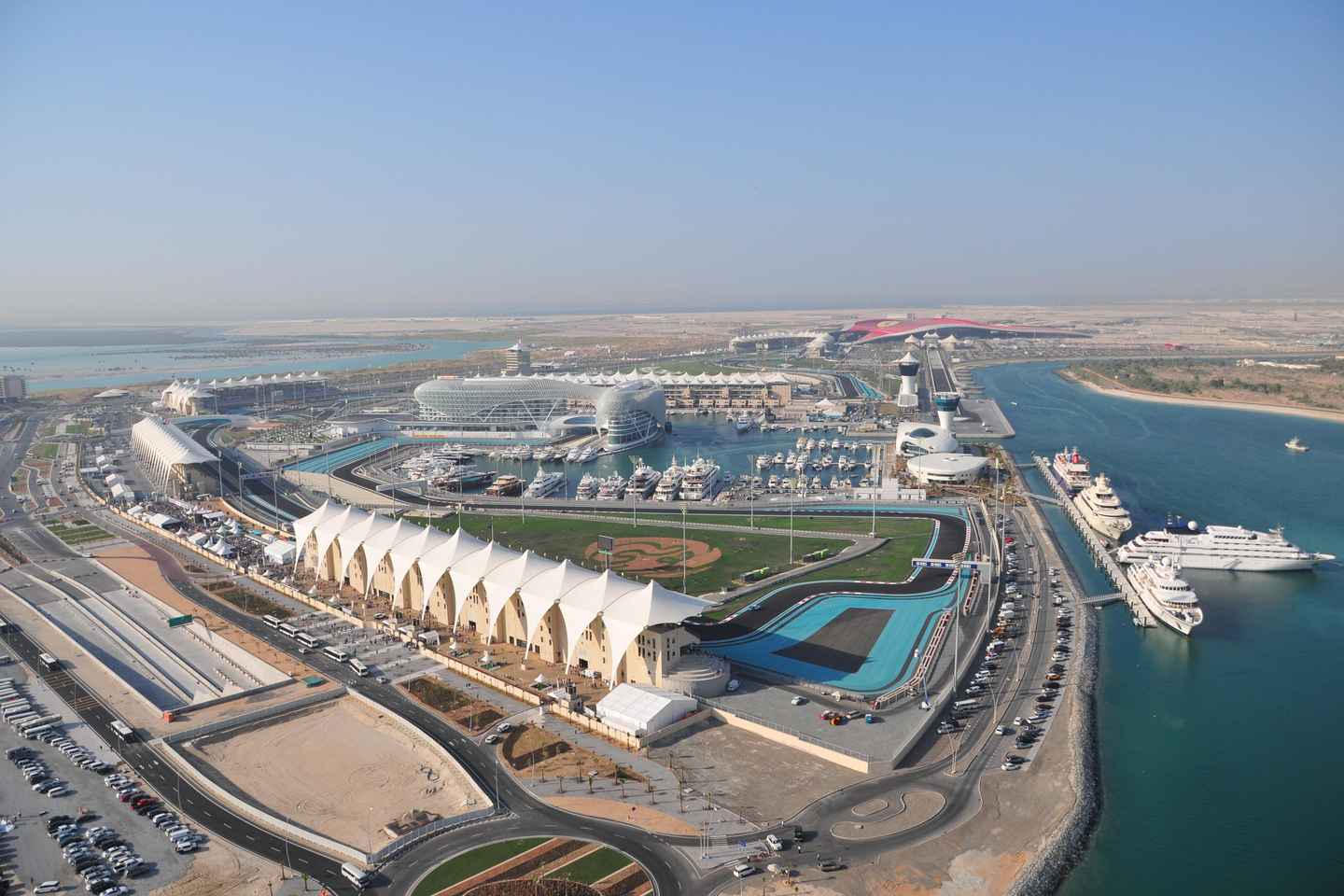 abu dhabi is famous for | yas island