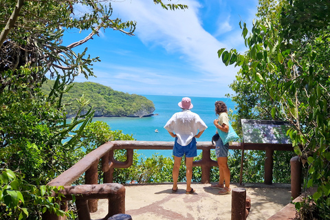 Koh Pha Ngan: Day Tour Ang Thong with Kayak, Snorkel & Lunch Option 1: Hotel Pick up in Koh Pha Ngan